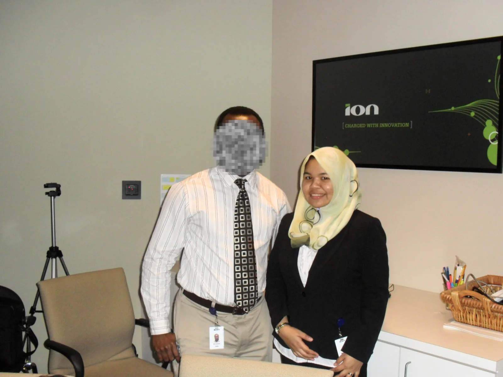 Final training and presentation day with colleagues from Namibia at ION HQ, Houston, Texas.