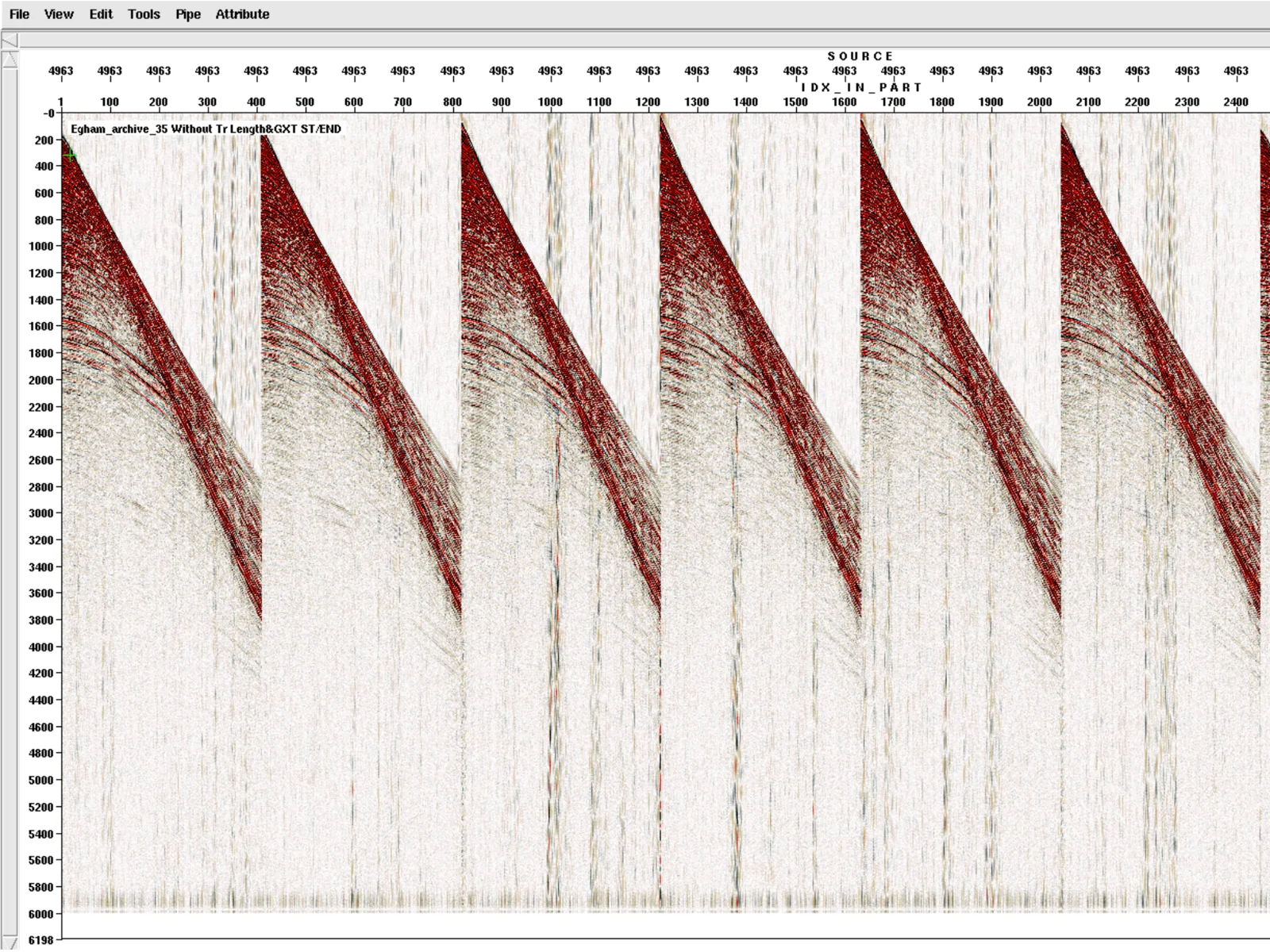 Seismic data at its best during field operations.
