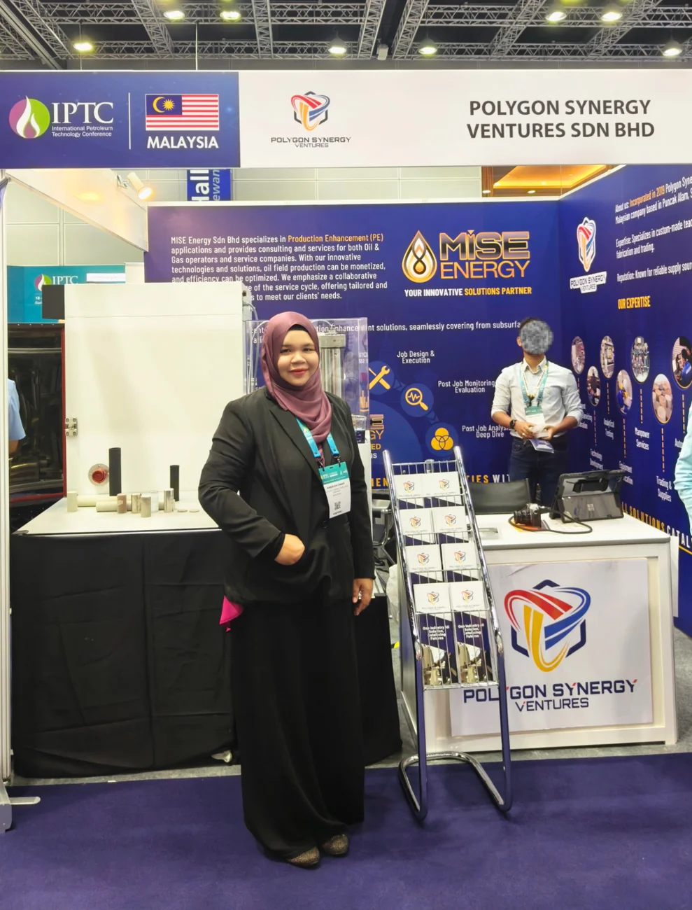 At the International Petroleum Technology Conference (IPTC) 2025 as GM Strategic Planning for PSV.