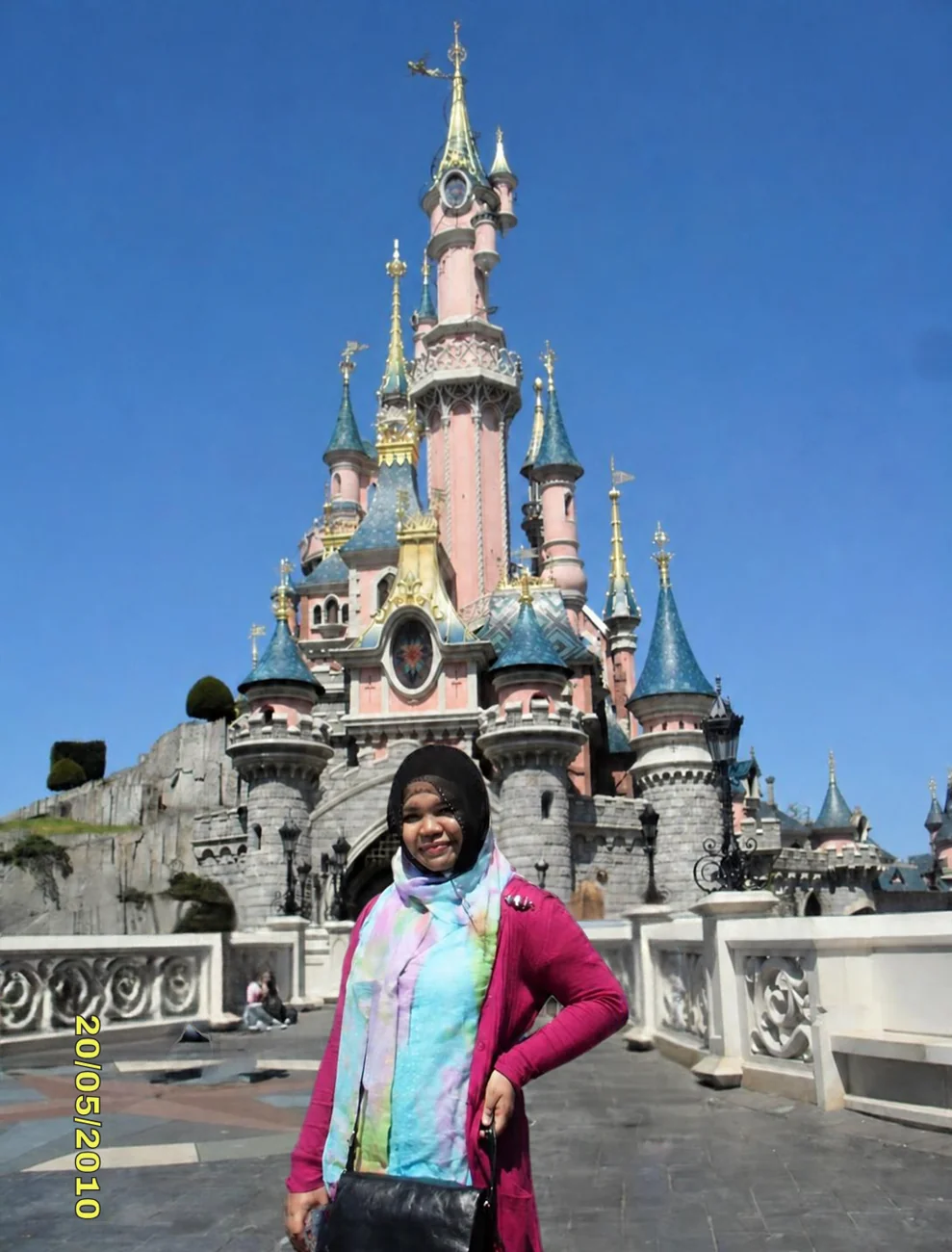 At Disneyland, Paris.