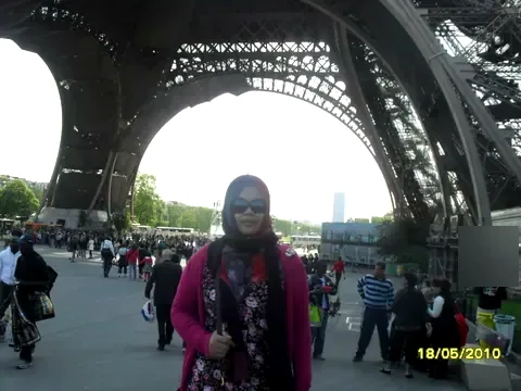 Beneath the Eiffel Tower, Paris