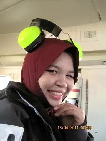 During crew change.