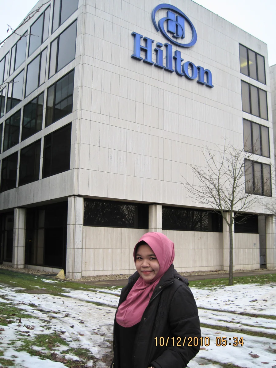 At Hilton Hotel, London Gatwick Airport