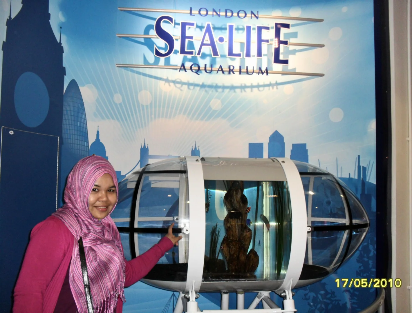 At SEA LIFE London Aquarium