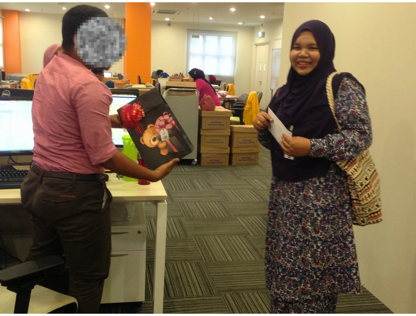 Farewell to a colleague at PGSC